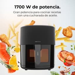 Cecotec 04967 friteuse Enkel 6 l Vrijstaand 1700 W Heteluchtfriteuse Zwart — thumbnail 3