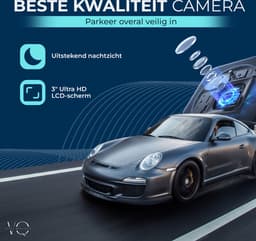 Dual Dashcam Voor Auto - Camera Voor en Achter 1080p Full HD - Parkeerbewaking - G-Sensor- Nachtvisie - Nederlandse Handleiding — thumbnail 2