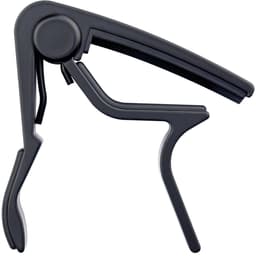 Gitaar Capo Deluxe - voor gitaren met stalen snaren - zwart — thumbnail 2