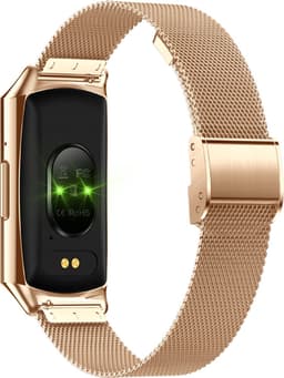 Kiraal Diva - Stijlvolle Activity Tracker - Functioneel - Android & iOS - RVS - Goud — thumbnail 3