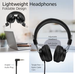 ACT AC9300 On-ear Bedrade hoofdtelefoon Zwart — thumbnail 4