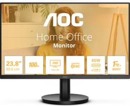 AOC 24B3CA2 - Full HD IPS Monitor - USB-C 65w - USB-hub - Speakers - 24 inch — thumbnail 1