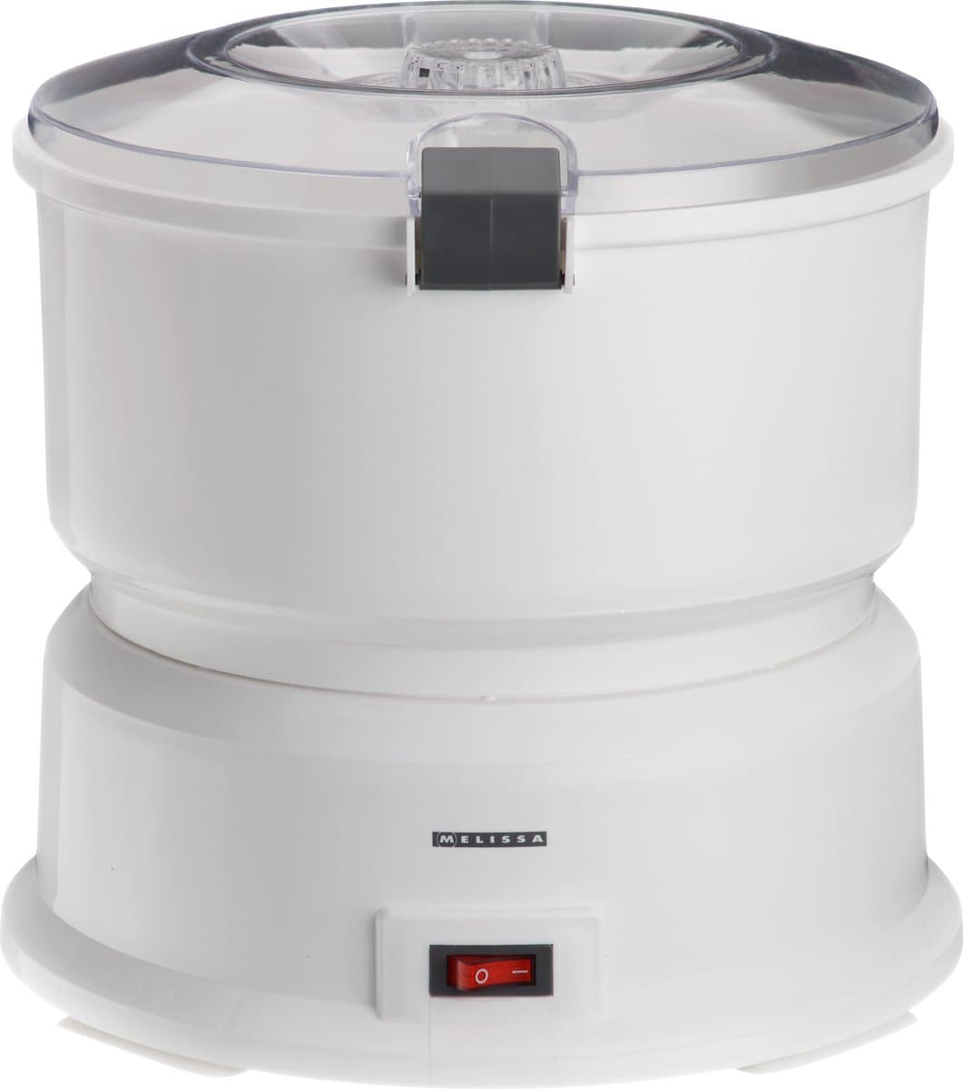 Melissa Elektrische Aardappelschiller - 85W - Aardappelschrapmachine met slacentrifuge - 16220008 - Wit — afbeelding 1