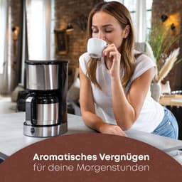Clatronic KA 3805 - Koffiezetapparaat- RVS isoleerkan - 1.2 liter — thumbnail 4