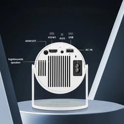 Magcubic - Ultieme Draagbare WiFi 6 Mini Beamer 4K/200 ANSI Projector Streamen - HY300 - BT 5.0 - Android - Home Cinema — thumbnail 4