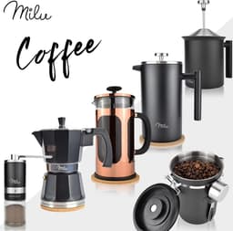 Roestvrij staal handmatige Franse Koffiepers - 350ml (2-Kopjes) - Koffiemachine — thumbnail 2