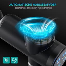 Massage Pistool Diepe Spiermassage Draagbaar Stil Elektrisch Apparaat - 99 Snelheid 2550 Mah Led Display Touchscreen Usb C Oplaadbaar — thumbnail 2