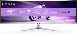 Philips Evnia 49M2C8900 - Ultrawide QD OLED Curved Gaming Monitor - Ambiglow - USB-C 90w - 240hz - 49 inch — thumbnail 1