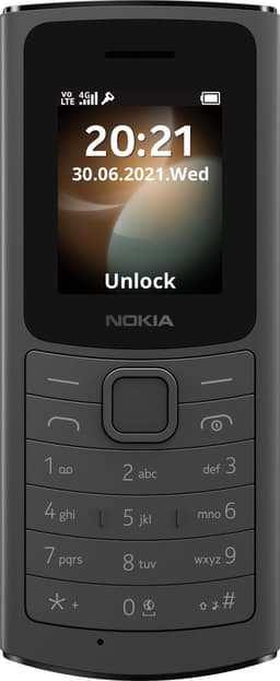 Nokia 110 4G Zwart — thumbnail 4
