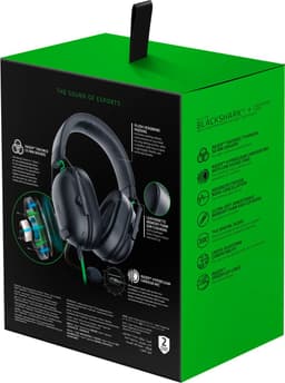 Razer Blackshark V2 X 7.1 bekabelde gamingheadset, multi-platform esports - Zwart — thumbnail 5