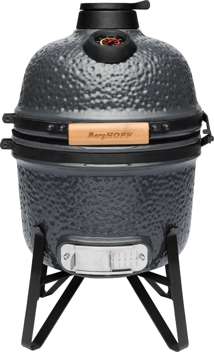 RON Keramische BBQ Small steengrijs 33cm - Grijs - — afbeelding 1