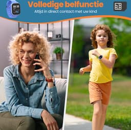 VUBIO Kinder Smartwatch S1 4G Incl. Simkaart - WIFI - GPS - Whatsapp — thumbnail 4