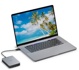 LaCie Mobile Drive (2022) - Externe Harde Schijf - 4 TB - Zilver — thumbnail 4