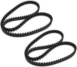 Dailygoods - Aandrijfriem - Grasmaaier riem - Rubber - 107 tanden - 856 mm omtrek - Geschikt voor Stiga 105 hatchback - Zwart — thumbnail 1
