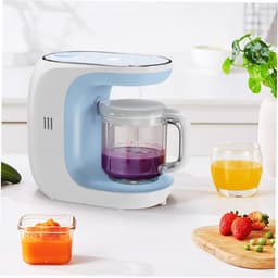 Homogenisator bereidt babyvoeding voor baby's, robotkookmachine voor kinderen met automatisch koken en uitschakelen, touch-bedieningspaneel, ontdooien en stomen — thumbnail 5