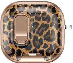 Telestore - hoesje geschikt voor AirPods 5 en AirPods 4 - Hard case cover - roze goud luipaard / tijger - TPU hoesje Beschermhoes - AirPods 5 en 4 Cover - AirPods 5 / 4 hoesje - Geschikt voor Apple AirPods 5 en AirPods 4 — thumbnail 4