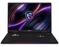 MSI Raider 18 MAX HX A2WI-1276NL - Gaming Laptop - 18 inch - RTX 5080 - 32GB/2000GB