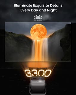 Beamer 4K Triple Laser - 3300 ISO Lumen - 3840 x 2160 Resolutie - Laser - Draagbaar - Thuisbioscoop Projector — thumbnail 3