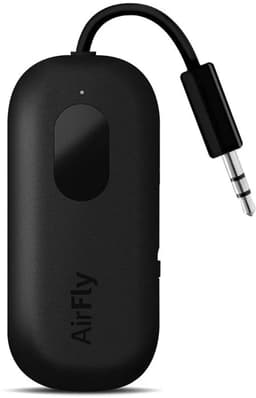 Twelve South AirFly SE – Geniet van in-flight entertainment – Verbind 1 of 2 hoofdtelefoons via Bluetooth – 25+ uur batterijduur - Zwart — thumbnail 3