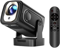 ZRNS® Draagbare Beamer - Mini Projector - Streamen - Geschikt voor IOS & Android - 4K Support