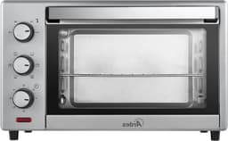 Elektrische oven - Compacte heteluchtoven - Snel koken - 6 kookfuncties - 25 liter inhoud - Zilver — thumbnail 1