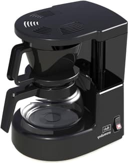 Koffiezetapparaat - Filterkoffiezetter - Koffie Zetten - Ruimtebesparend Design - 2 Kopjes - Zwart — thumbnail 1