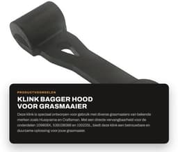Dailygoods- Baggerkap Vervangt 109808x - Montage voor Husqvarna - Craftsman - AYP — thumbnail 1