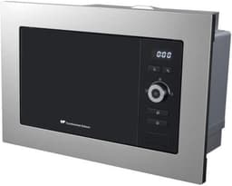 Inbouwmagnetron met Grill - Oven Combimagnetron - Snel Eten Opwarmen - Met Grillfunctie - 20 Liter - Zilver — thumbnail 3
