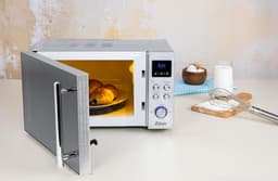 Magnetron 20 Liter - Oven Combimagnetron - Snel Eten Opwarmen - 8 Automatische Programma's - 20 Liter - Zilver — thumbnail 5