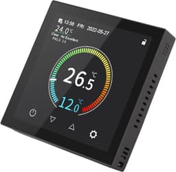 Slimme Thermostaat - Digitale Verwarming - Energie Besparen - WiFi Temperatuurregeling - 5-35°C Instelbaar - Wit — thumbnail 1