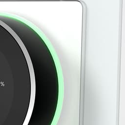 Slimme Thermostaat - Programmeerbare WiFi - Energie Besparen - Uniek Omgevingslicht - 86x86mm Doos - Zwart — thumbnail 4