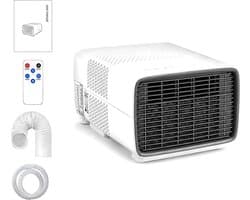 Draagbare airco 2700 BTU stille mini airconditioner voor camper en camping met ontvochtigen 280W compacte koeling