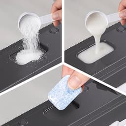 Mini Vaatwasser -Vrijstaande Compacte Vaatwasser voor 4-6 Couverts - 5 Wasprogramma's -Touchbediening - 5 L Waterreservoir - 1000 W — thumbnail 2