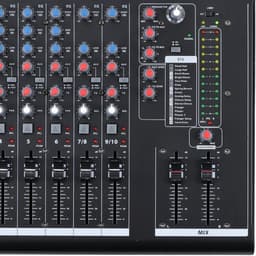 10-Kanaals Mixer - Met FX en mediaspeler - Devine MixDesk 1002FX-MP - Multikleur — thumbnail 5