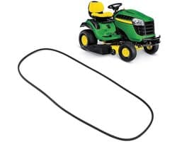 Deck Belt Vervanging - Rubber - Geschikt voor John Deere LA105/LA110/LA115 - Duurzaam - Eenvoudige installatie - Afmetingen 1,27 x 261,6 cm - Grasmaaierband
