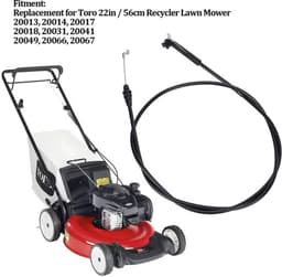 Gaskabel Universeel - Grasmaaier Onderdelen - Remkabel Vervanging - 22 Inch - Accessoires - Geschikt voor Recycler 20013/20014/20017 — thumbnail 2