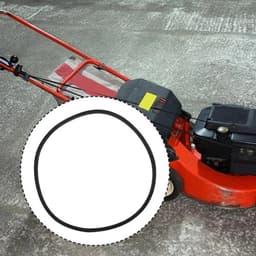 Grasmaaier V-riem - Compatibel met Sabo SA 29741 52-140 HMA - Hoogwaardige rubbermateriaal - Buitenomtrek 813 mm - Verbeterde transmissie-efficiëntie - Geschikt voor onderhoudstechnici - Maaier — thumbnail 5