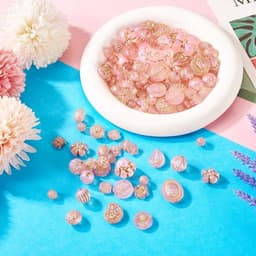 Diverse kleurrijke acrylkralen in bulk voor het maken van armbanden, kettingen en oorbellen, ideaal voor creatieve sieraden en knutselprojecten — thumbnail 3