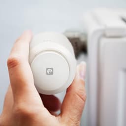 Intelligente Thermostaatkop - Radiatorregelaar App - Energie Besparen - Zigbee Bediening - 55 x 94 mm - Wit — thumbnail 3