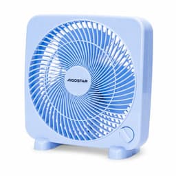 House Of Atelier - Tafelventilator - Compacte Bureauventilator - Kantoor, Slaapkamer en kleine ruimtes - 3 Standen - Blauw — thumbnail 1