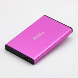 Externe Harde Schijf - Draagbare Opslag - Bestanden Overzetten - Super-Speed USB 3.0 - 250 GB - Roze — thumbnail 1