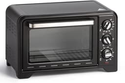 Ploutos® Oven - Elektrische Oven - Vrijstaande Elektrische Oven – Luxe Heteluchtoven met Grillfunctie - Zwart - 32cm x 47cm x 28cm — thumbnail 1