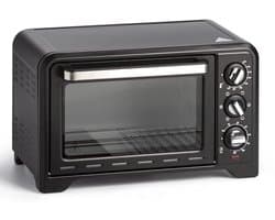 Ploutos® Oven - Elektrische Oven - Vrijstaande Elektrische Oven – Luxe Heteluchtoven met Grillfunctie - Zwart - 32cm x 47cm x 28cm