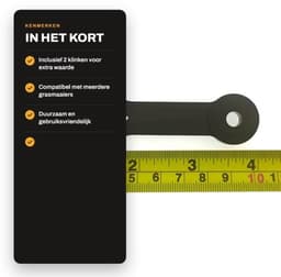 Klink Vervangt 109808X - Montage voor Husqvarna - Geschikt voor AYP - Craftsman - Grasmaaiers - Diverse modellen - Onderdeel — thumbnail 3