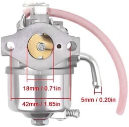 Carburateur Vervanging voor John Deere - Voor Kawasaki FC150V - 4-Takt Motor - Inclusief Brandstoffilter - Bougie - Geschikt voor 21-Inch Maaiers — thumbnail 5