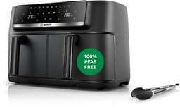 Bosch Serie 4 MAFD440B0 - Airfryer - Dubbele mand - 9L - 2500W - Zwart — thumbnail 1