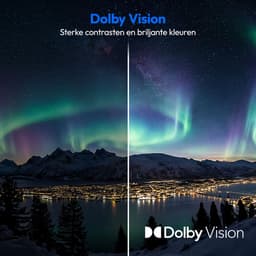 MEDION 125.7 cm 50" QLED TV Smart TV 4K Dolby Vision HDR Prime Video Disney+ Compatibel met Google TV PVR Bluetooth, MD850701 | Dolby Vision HDR, Prime Video, Disney+, kompatibel mit Google TV, PVR, B — thumbnail 5