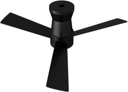 Plafondventilator met lamp - Diameter 132 cm - afstandsbediening - 6 stille snelheden - 3 kleurtemperaturen - omkeerbaar - Zwart — thumbnail 5