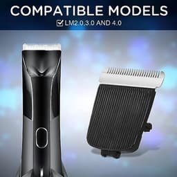 2st Vervangingsmesjes voor Manscaped, Hygiënische Snap-In Vervanging Zwart Haartrimmerblad Scheermesjes voor Grasmaaier 4,0 3,0 2,0 — thumbnail 5