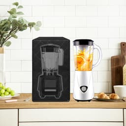 Keukenmixer Stofhoes - Apparaat Cover - Keuken Organisatie - Waterdicht Slijtvast Materiaal - 15.5 x 21 x 42 cm - Grijs — thumbnail 4